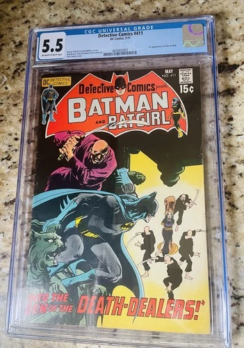 Detective Comics #411_CGC 5.5 Grade 1971_1st Appear of Talia al Ghul