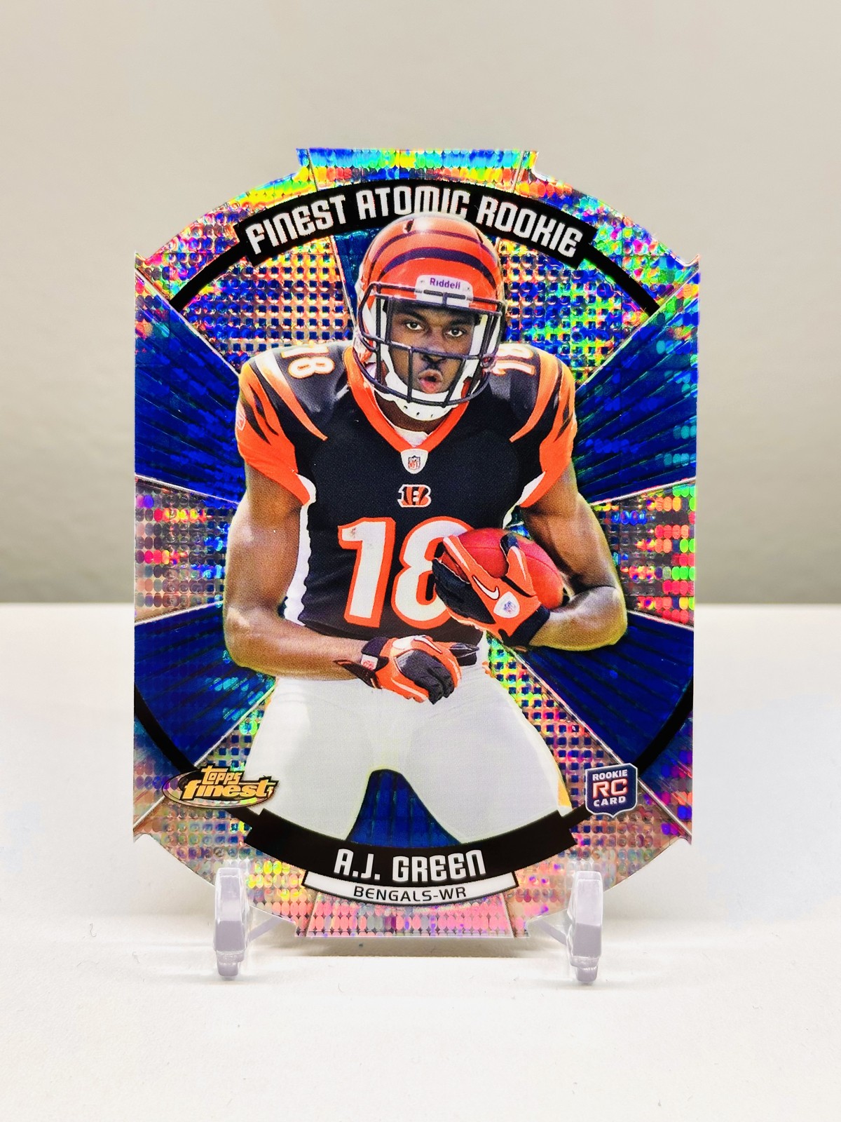 AJ Green Finest Atomic Rookie Refractor #FARAG Base