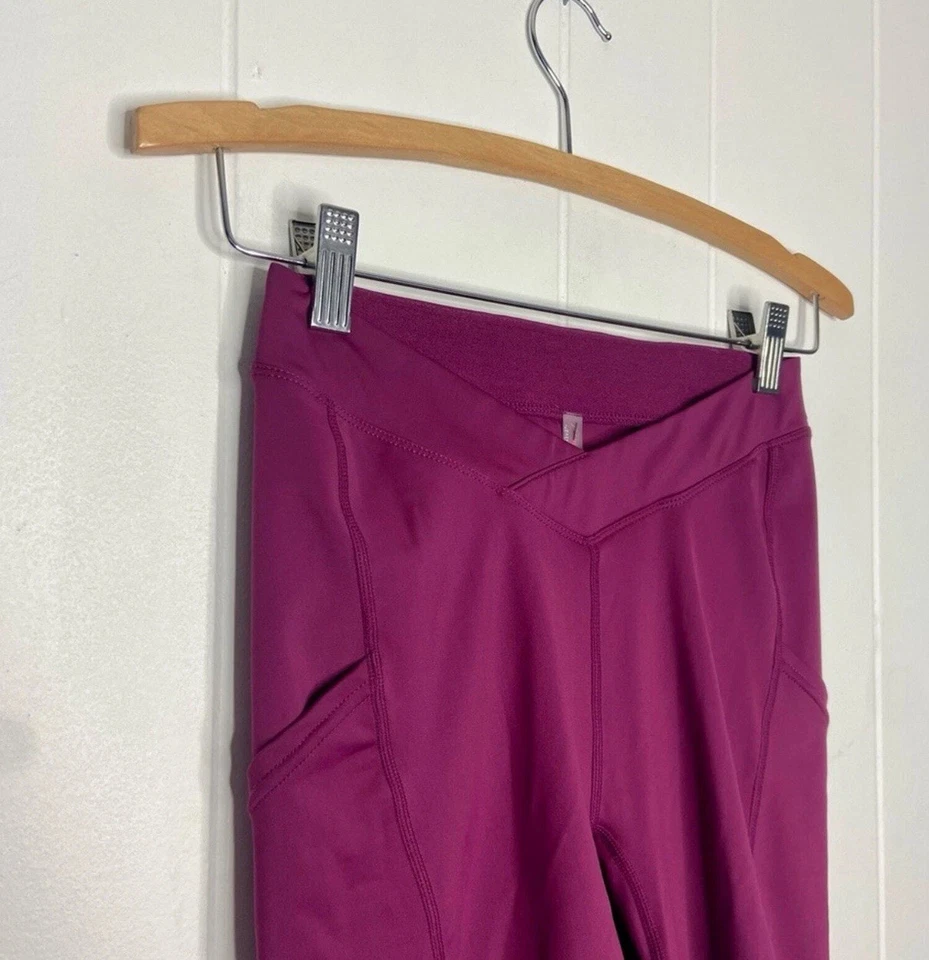 FP Movement In The Saddle Bike Shorts Free People Magenta V Women’s Size Small - Image 3 of 4