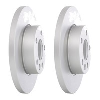2 Bremsscheiben Ø 282 Mm Voll Bosch Passend FüR U.A. VW Transporter