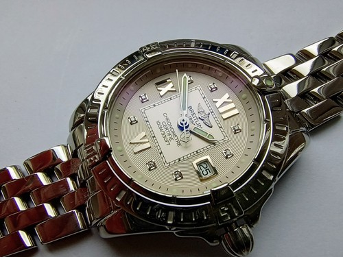 BREITLING LADIES S/S COCKPIT   32MM A71356  MODEL  ABSOLUTELY MINT LOOKS UNWORN