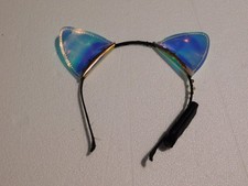 Claire's Translucent Cat Ears Light up 
