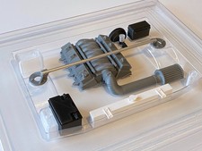 1:10 Scale RC Drift Car or Crawler LS V8 Printed Engine Bay Kit