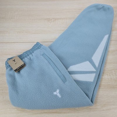 NEW Men's L Nike Kobe Winterized Fleece Pants Joggers Drawstring Blue IM4866-017