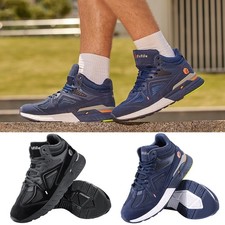 FitVille Mens Extra Wide Walking Shoes High-t...