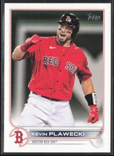 2022 Topps Kevin Plawecki Boston Red Sox #393