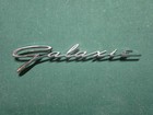 EMBLEM GALAXIE 1959 SIDE GENUINE PART CLASSIC FORD CAR ORIGINAL