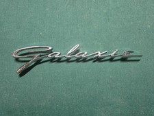 Emblem Galaxie 1959 Side Genuine Part Classic Ford Car Original