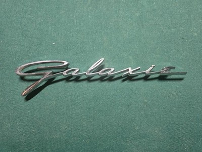 Original 1959 Ford Galaxie Side Emblem   Genuine Classic Ford Car Part   OEM Vin
