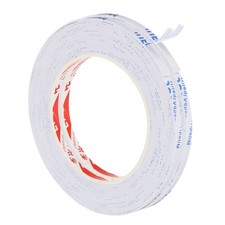 2Pcs 16Feet Sealing Foam Tape 5mm Wide 1mm Thick Adhesive Strip White