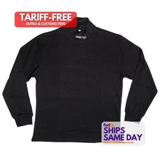 Zamp RU0010033XL, One Black Fire Retardant Blend Underwear Top Black Xxx-Large S