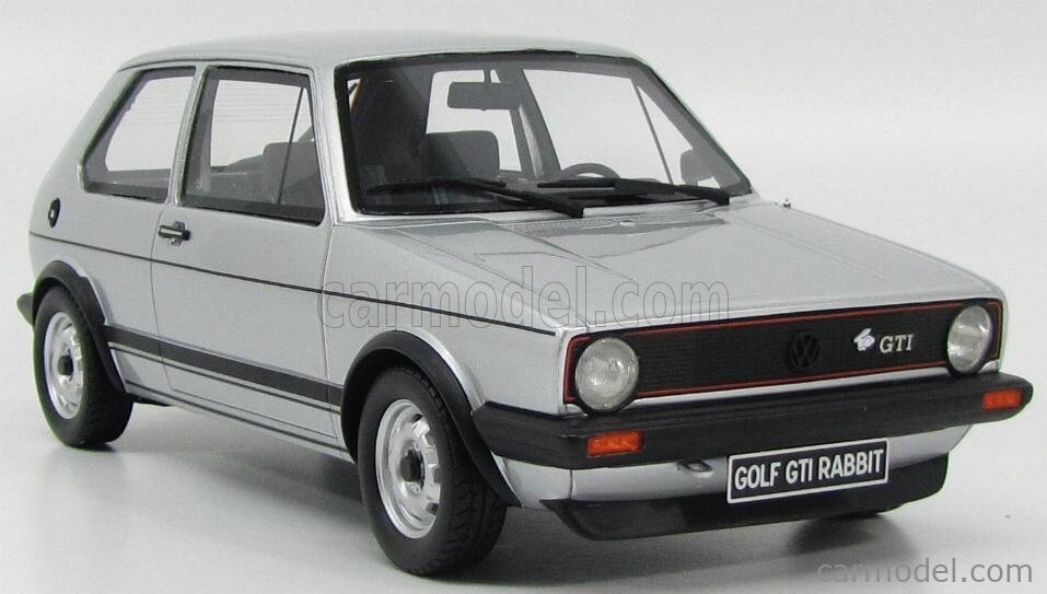 OTTOMOBILE 1974 VOLKSWAGEN GOLF I GTI RABBIT SILVER OT563 1:18