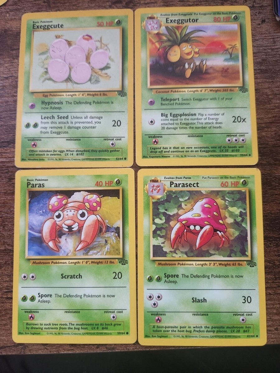 Pokemon Card Lot - Grass Type - Japanese. Holographic. 1st Pokemon Card Lot - Grass Type - Japanese. Holographic. 1st