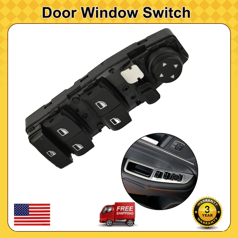 Interruptor de ventana eléctrica para BMW 330E 320i 328i 330i 428i 430i 528i X3 X4 61319208109 Foto 2 de 4