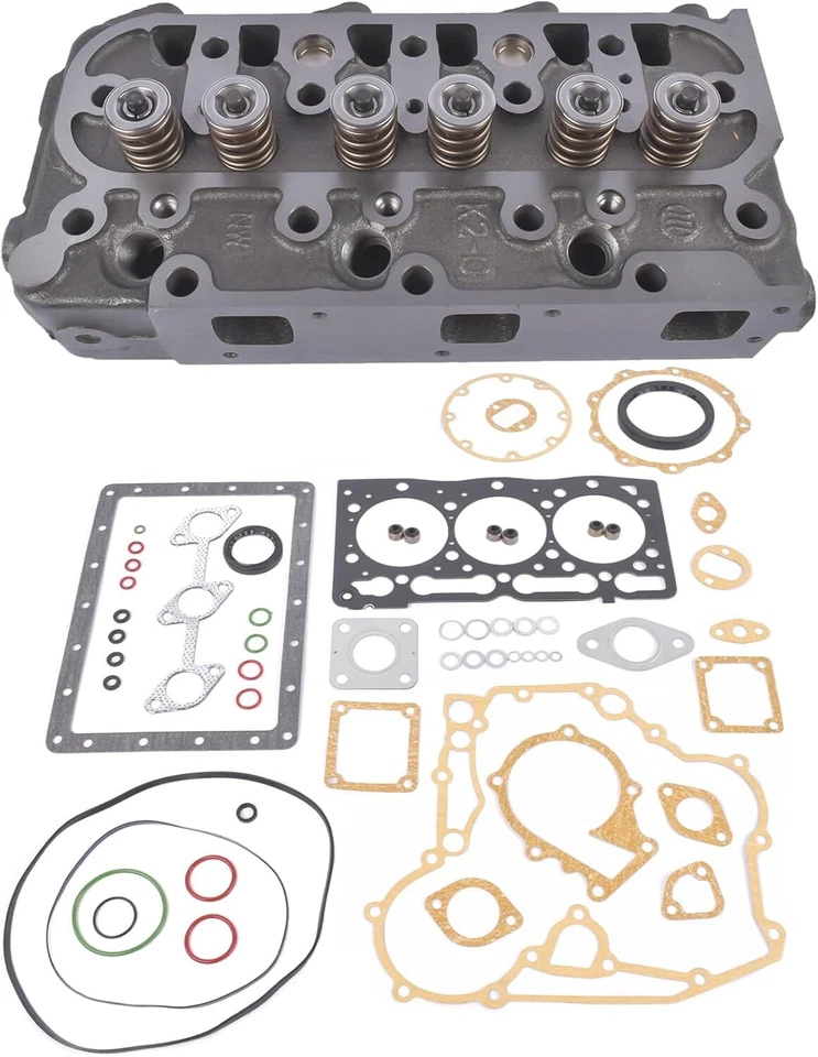 D1105 Engine 1G065-03044 Complete Cylinder Head&Gasket for Kubota D1105 RTV1100C - Image 2 of 4