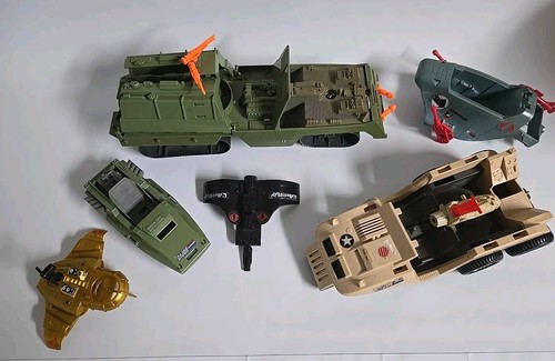 Vintage GI Joe 1980s Vehicle and Parts LOT of 6 VTG Rare Collectables - Bild 2 von 13