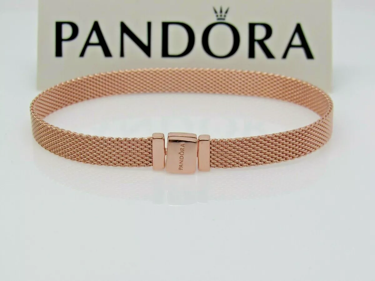 New Pandora REFLEXIONS ROSE Bracelet 587712 w Gift Box SELECT YOUR SIZE