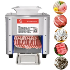 Meat Cutting Machine Stainless Steel Electric Meat Cutter Slicer Shredder 3.5mm