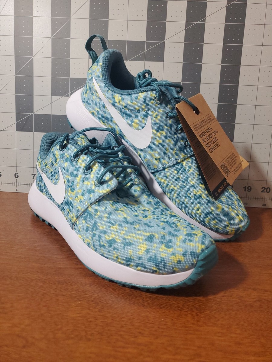 Nike Roshe G Ocean Bliss Spikeless Golf Cleats FD2599-400 Men Size