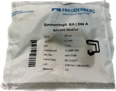 Freudenberg Simmerring BA BAU2X2 30x47x7 40413198