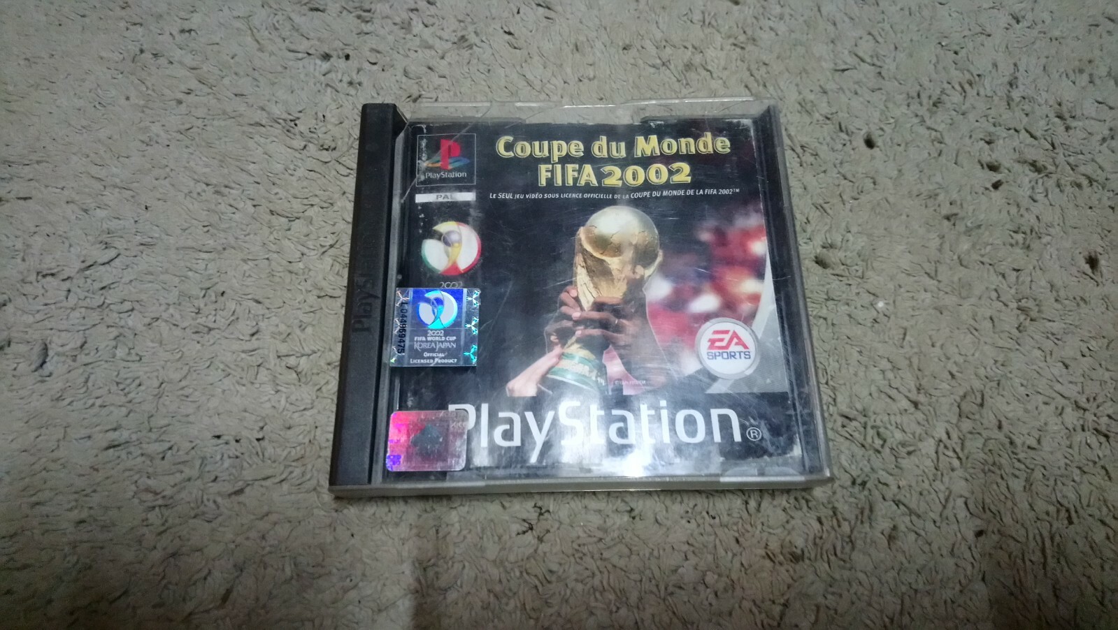 COUPE DU MONDE FIFA 2002 JEU PS1 PAL FR PLAYSTATION 1
