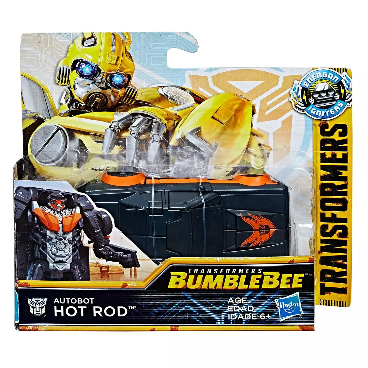 Transformers: Bumblebee Movie Toys, Energon Igniters Nitro Bumblebee Action  Figure - Included Core Powers Driving Action - Toys for Kids 6 & Up, 7