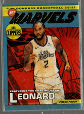 2020-21 Donruss Net Marvels Press Proof SSP#11 Kawhi Leonard 
