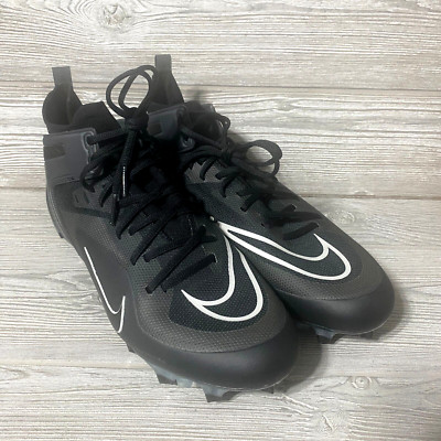 Nike Lacrosse Cleats Shoes Alpha Huarache 8 Elite Black CW4440-011 React Mens 13