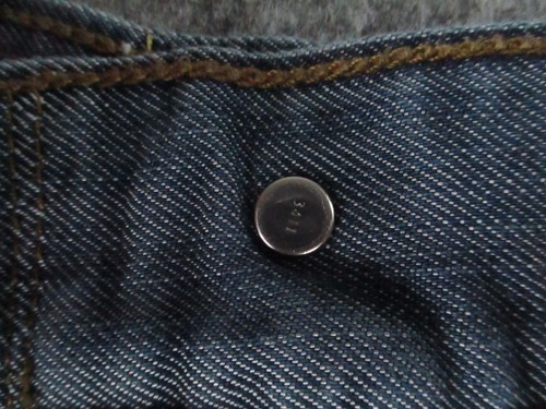 Levis 514 Jeans Mens 36x30 Blue Denim Straight Medium Wash Retro Western - Picture 9 of 16