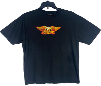 Aerosmith Aeroforce One Tour 2007 LARGE / X-LARGE Rock Band  