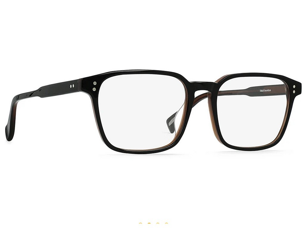 Lunettes de vue rectangulaires bicolores monture optique homme et femme neuve