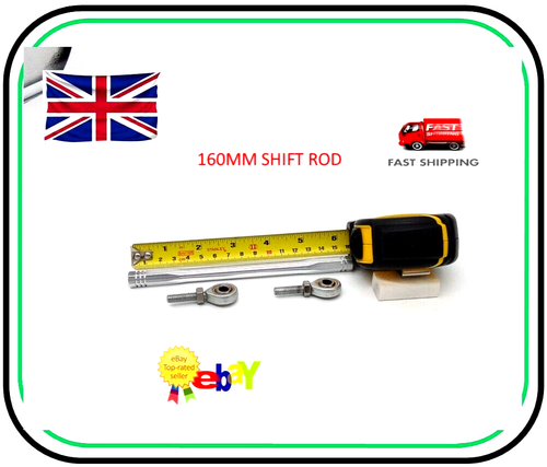 160mm GEAR SHIFT ROD ADJUSTABLE LINKAGE FOR GEAR SELECTOR - UK SELLER - Picture 3 of 13