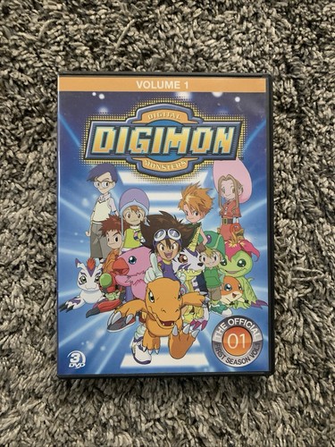 Digimon Vol 1,2,3 DVD - Imagen 2 de 4
