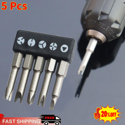  5X Special-Shaped Screwdriver Set U/Y-Shape Triangle Screwdriver 50mm