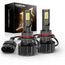 9005 HB3 LED Headlight Super Bright Bulbs Kit White 6000K 40000LM Hi/Lo Beam