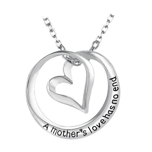 Silver Plated Chain Pendant Necklace 