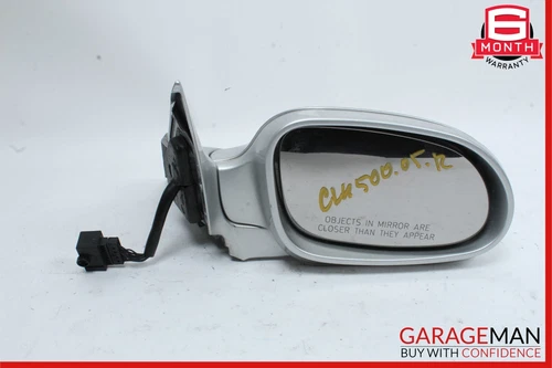03-09 Mercedes W209 CLK500 Front Right Side Rear View Door Mirror Silver OEM