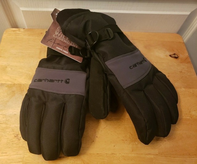 carhartt men's gloves insulated waterproof breathable