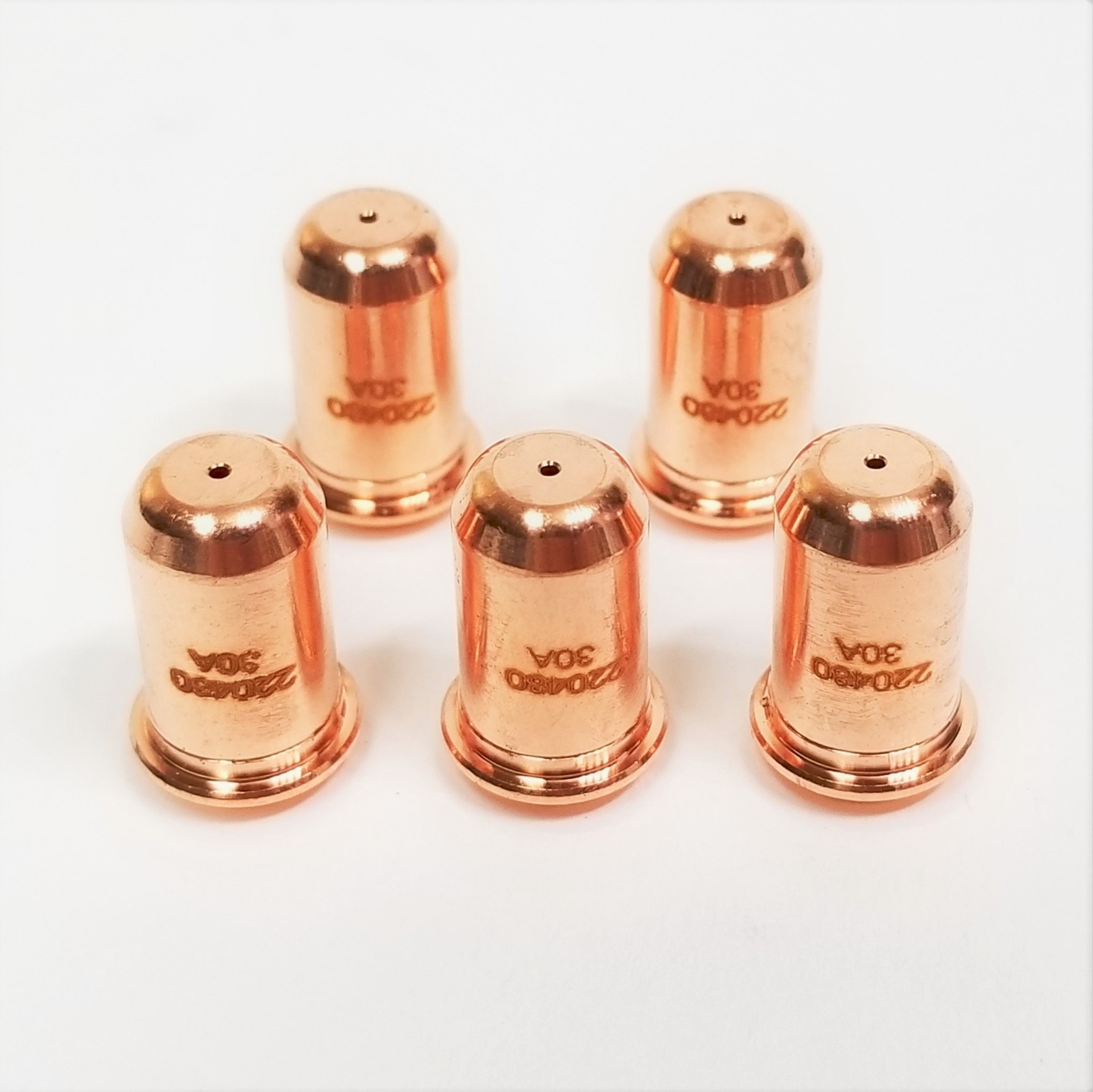 5 Pc 220480 Fits Hypertherm® Powermax® 30 T30V Torch Aftermarket Nozzle ...