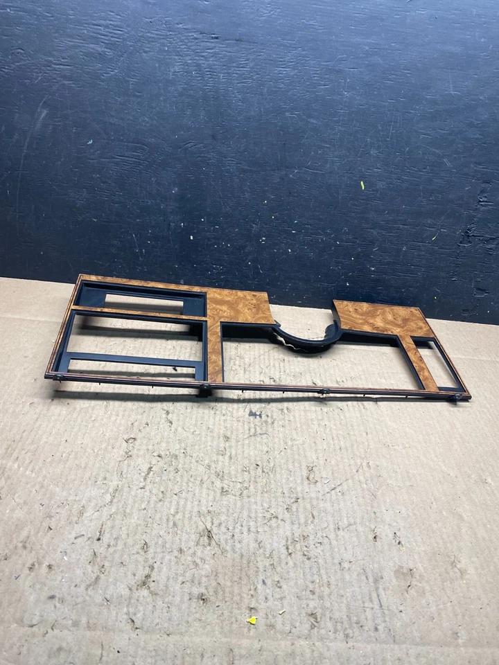 1982 a 1996 Buick Century tablero velocímetro racimo radio bisel moldura O7161 DG Foto 4 de 4