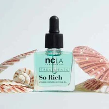 NCLA Treatment Vitamine-E infused Cuticle Oil So Rich mermaid Tears 0.34 Fl Oz