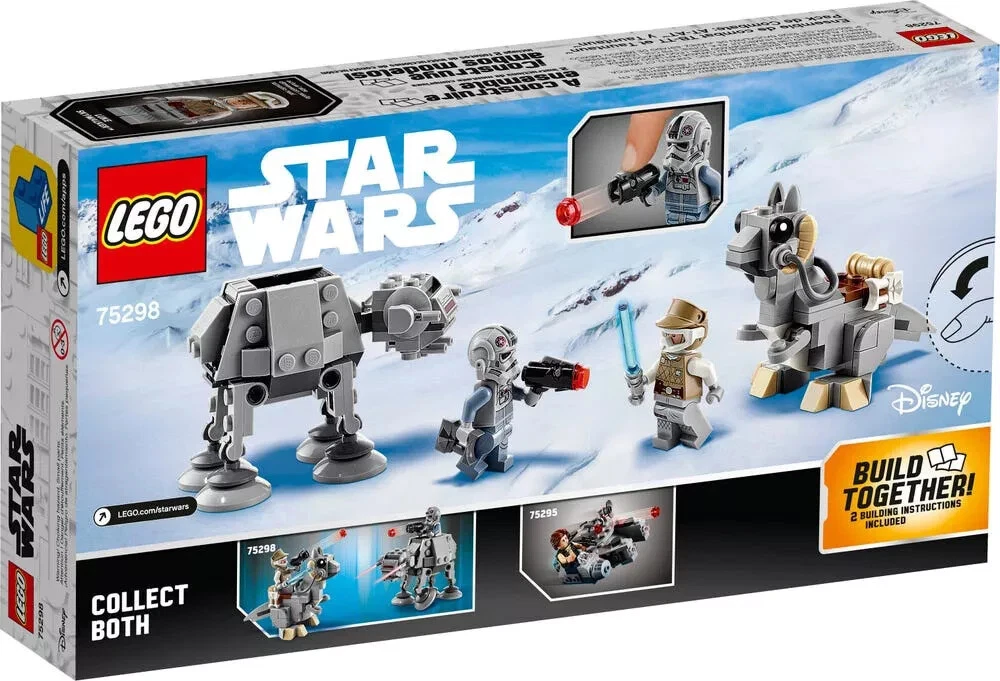 LEGO 75298 Tauntaun Vs. at At Microfighters