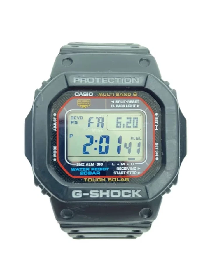 CASIO G-SHOCK GW-M5610-1JF Black Resin Tough Solar Digital Watch