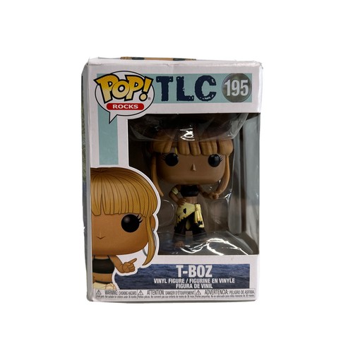 Funko Pop Rocks TLC 195 T-Boz NEU Box distressed Bottom is besonders verbeult