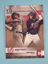 2018 Bowman Chrome Recommended Viewing Anthony Seigler Noah Naylor #RV-SN