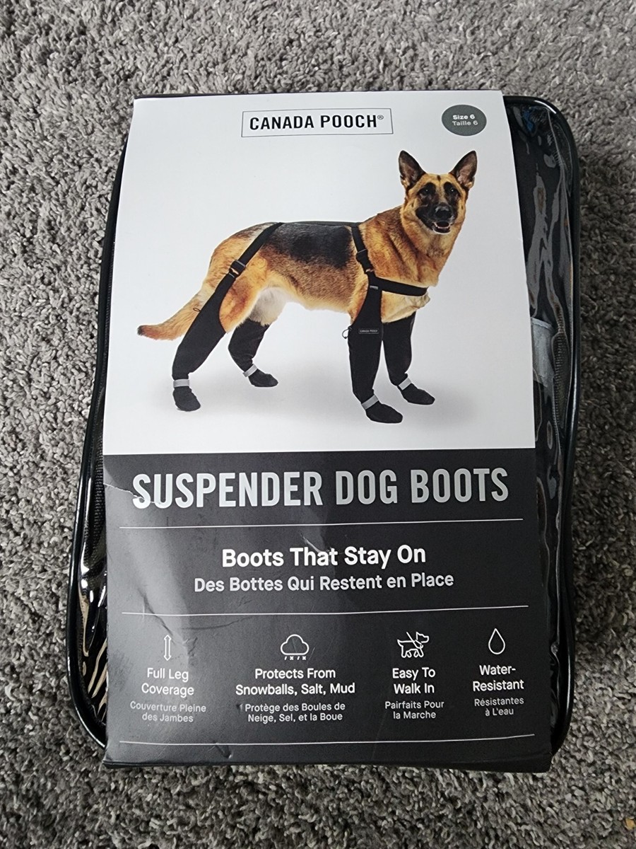 Canada Pooch Suspender Dog Boots, Multiple Sizes
