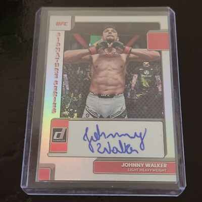 Johnny Walker Panini Donruss Signature Series Auto Card SG-JWK
