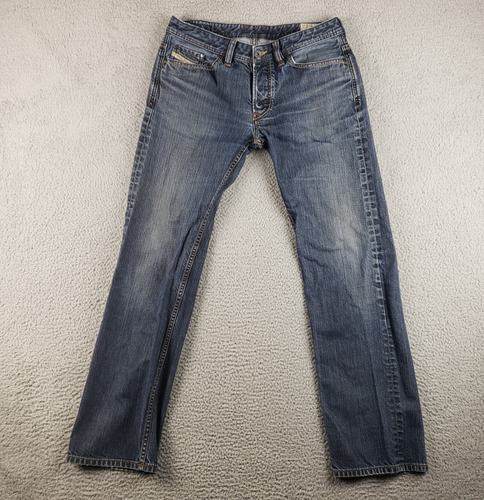 Diesel Industry Jeans Mens 33x32 (31x31) Blue Viker Regular Straight