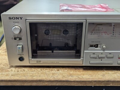 JUNK SONY TC-K55 Stereo Cassette Tape Deck 1979 Japan