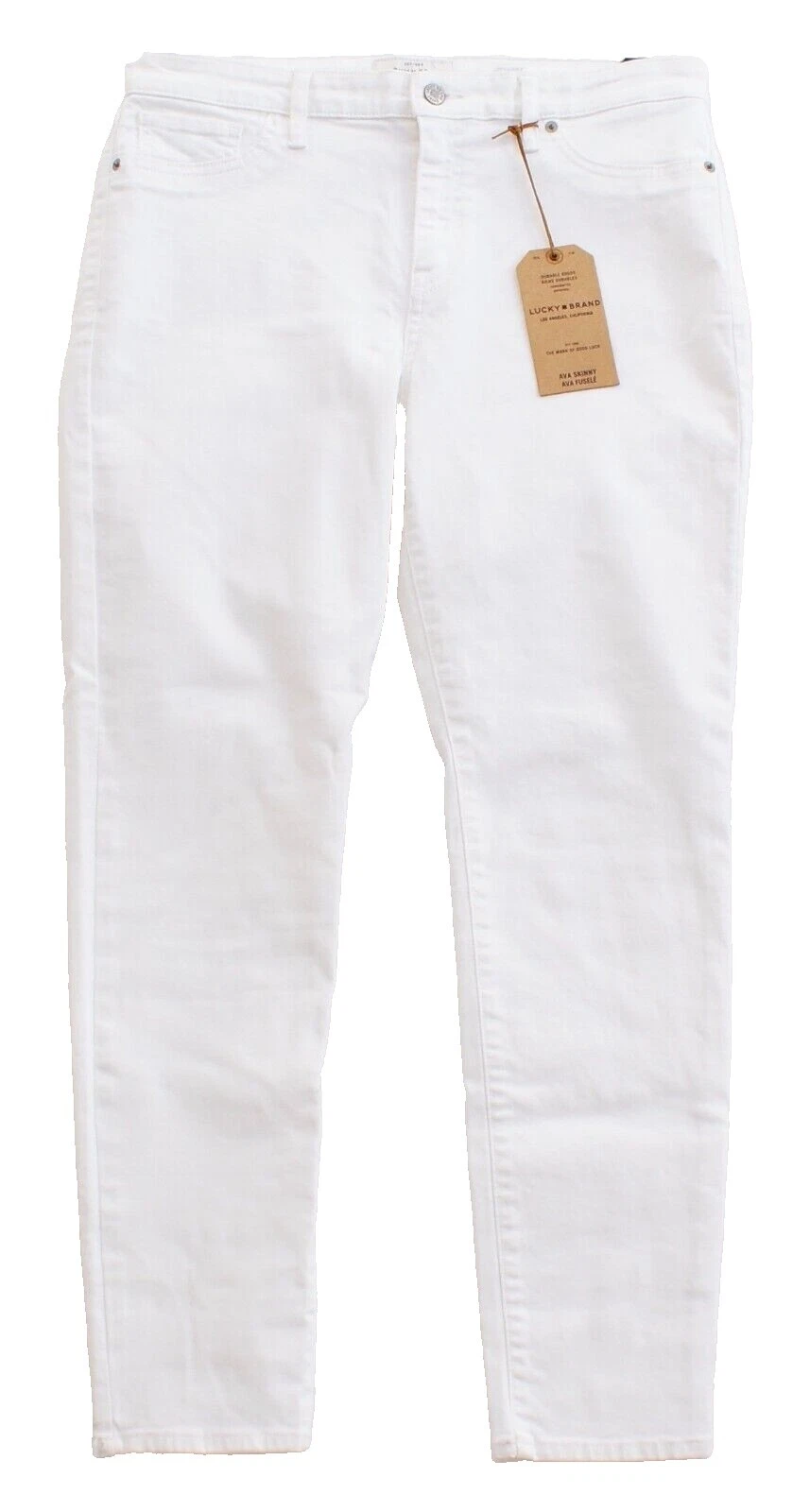 Lucky Brand Cotton White Pants for Women